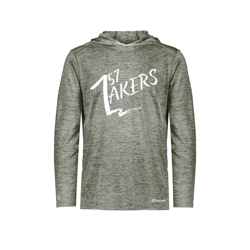 [FOLHCGGY-AS-LOGO1] Decker Men's Charge Hoodie (Adult S, Gray)