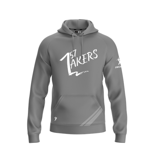 [FOLHSMGY-YXS-LOGO1] Decker Summit Hoodie (Youth XS, Gray, Logo 1)