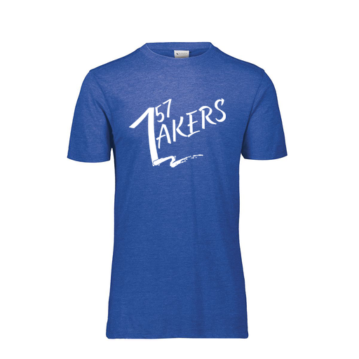 [FTSCUBNV-AS-LOGO1] Decker Men's Tri-Blend T-Shirt - Short Sleeve (Adult S, Navy)