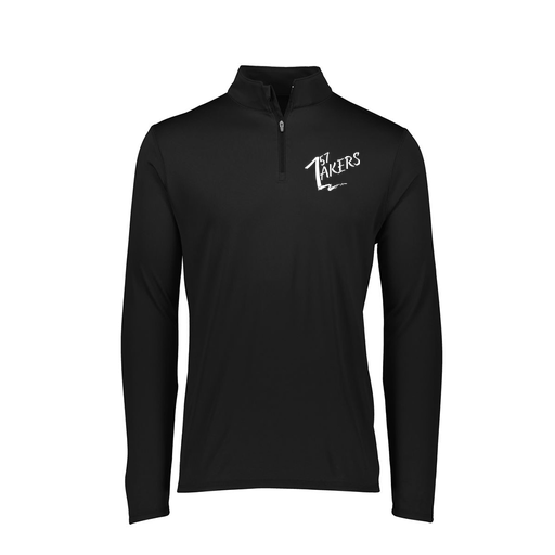 [2785.080.S-LOGO1] Men's Flex-lite 1/4 Zip Shirt (Adult S, Black)