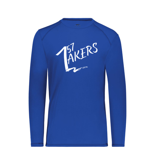 [6845.060.S-LOGO1] Men's SoftTouch Long Sleeve (Adult S, Royal)