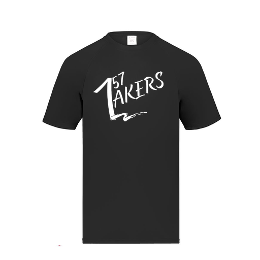 [2791.080.S-LOGO1] Youth Smooth Sport T-Shirt (Youth S, Black)