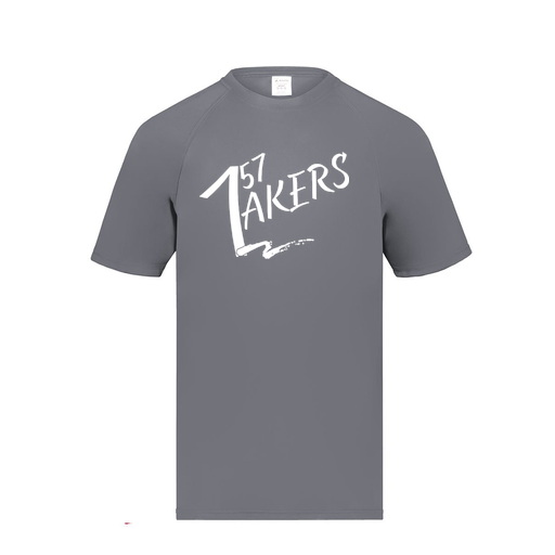 [2791.059.S-LOGO1] Youth Smooth Sport T-Shirt (Youth S, Gray)