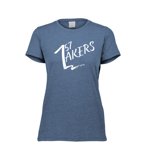 [FTSCUBNV-FAXS-LOGO1] Decker Women's Tri-Blend T-Shirt - Short Sleeve (Female Adult XS, Navy, Logo 1)