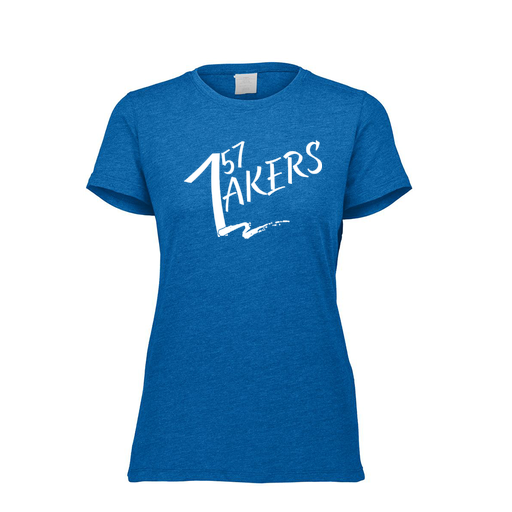 [FTSCUBRY-FAXS-LOGO1] Decker Women's Tri-Blend T-Shirt - Short Sleeve (Female Adult XS, Royal)