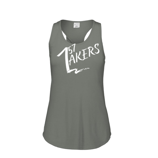 [3078.013.S-LOGO1] Ladies Tri Blend Tank Top (Female Adult S, Gray)