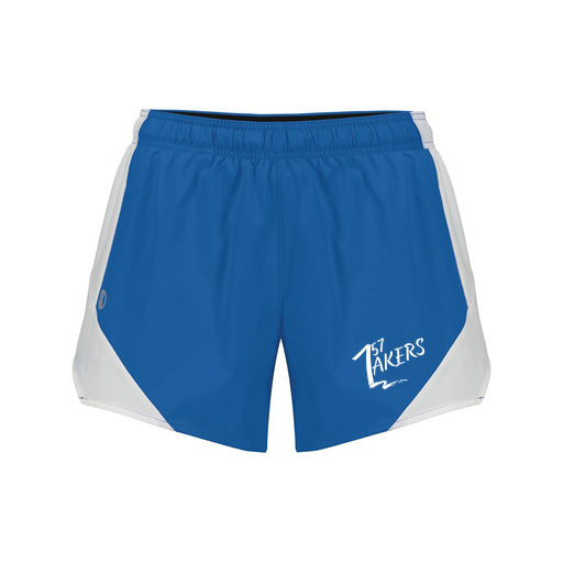 [229489.H02.S-LOGO1] Girls Olympus Shorts (Female Youth S, Royal)