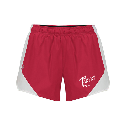 [229489.H01.S-LOGO1] Girls Olympus Shorts (Female Youth S, Red)