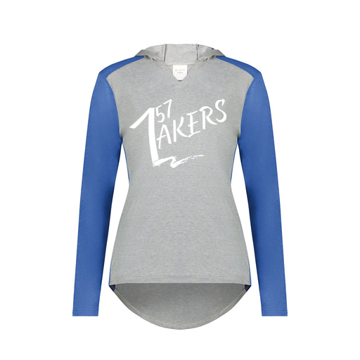 [6902.28V.XS-LOGO1] Ladies Vintage Hoodie (Female Adult XS, Royal)