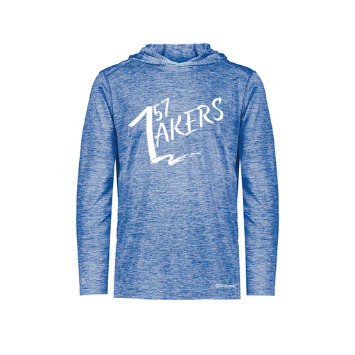 [FOLHCGRY-YS-LOGO1] Decker Youth Charge Hoodie (Youth S, Royal)