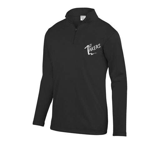 [FOLQFFBK-AS-LOGO1] Decker Men's FlexFleece 1/4 Zip (Adult S, Black)