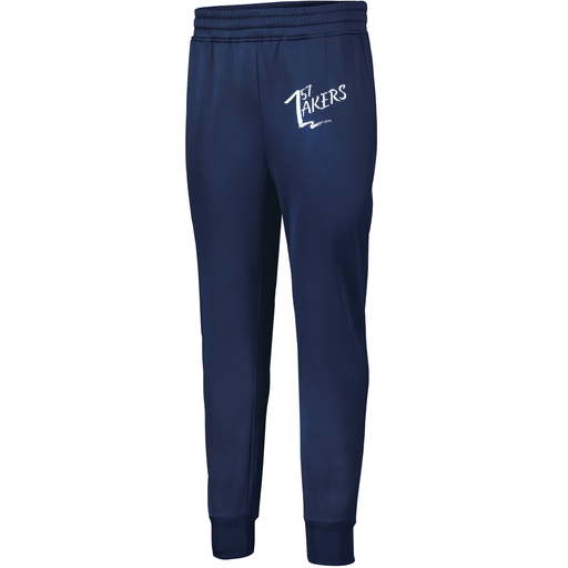 [5566.065.XS-LOGO1] Men's PERFORMANCE FLEECE JOGGER (Adult XS, Navy)