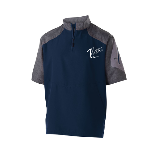 [229545.H03.XS-LOGO1] Men's Raider SS Pullover (Adult XS, Navy)