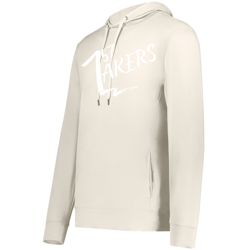 [222598.907.S-LOGO1] Men's Ventura Thin Knit Hoodie (Adult S, White)