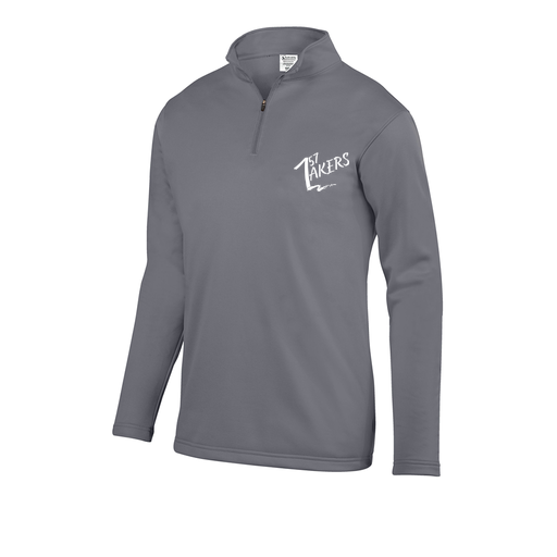 [5508.059.S-LOGO1] Youth FlexFleece 1/4 Zip (Youth S, Gray)