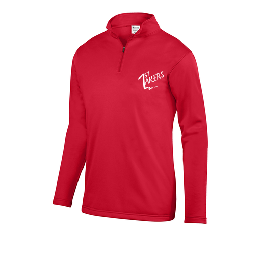 [5508.040.S-LOGO1] Youth FlexFleece 1/4 Zip (Youth S, Red)