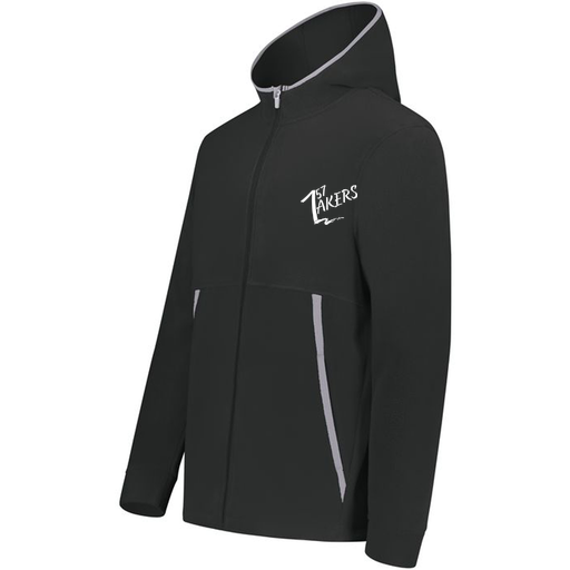 [6859.080.XS-LOGO1] Youth Chill Full Zip Fleece (Youth XS, Black)