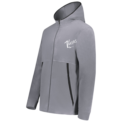 [6859.059.XS-LOGO1] Youth Chill Full Zip Fleece (Youth XS, Gray)