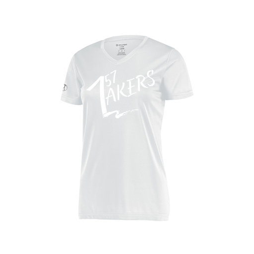 [222820.005.S-LOGO1] Ladies Movement Dri Fit Shirt (Female Adult S, White)