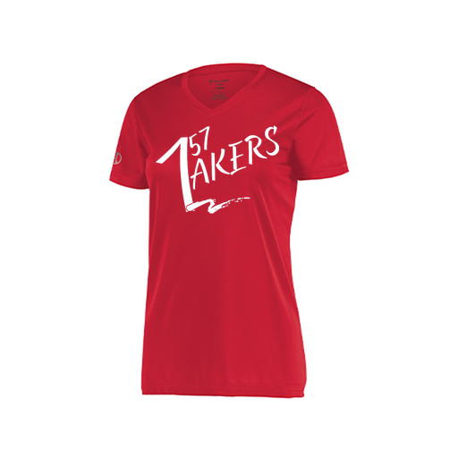 [222820.083.S-LOGO1] Ladies Movement Dri Fit Shirt (Female Adult S, Red)