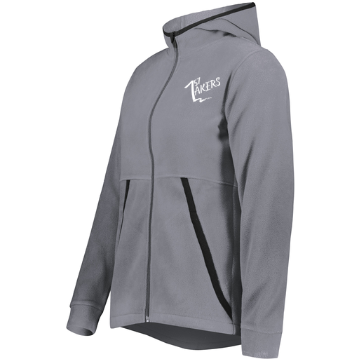 [6860.059.XS-LOGO1] Ladies Chill Full Zip Fleece (Female Adult XS, Gray)