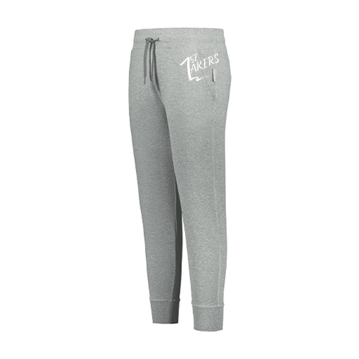 [222799.013.XS-LOGO1] LADIES VENTURA SOFT KNIT JOGGER (Female Adult XS, Silver)