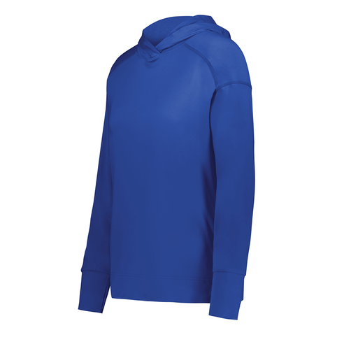 Ladies Ventura Thin Knit Hoodie (Female Adult XS, Royal)